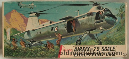 Airfix 1/72 Bristol Type 192, 382 plastic model kit